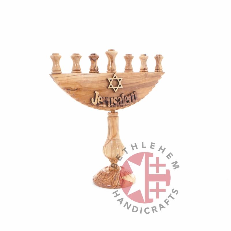 Religious gift from Bethlehem hand made in the Holy Land, full height view of the masterpiece