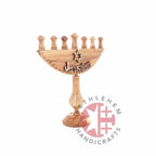 Religious gift from Bethlehem hand made in the Holy Land, detail photo of the hand carved figures
