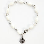 Prayer Bracelet, Made with Mother of Pearl
