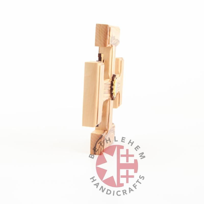 Handmade Jerusalem Wooden Cross - Wall Hangings - Bethlehem Handicrafts