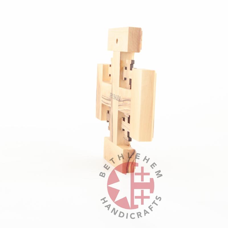 Handmade Jerusalem Wooden Cross - Wall Hangings - Bethlehem Handicrafts