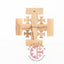Handmade Jerusalem Wooden Cross - Wall Hangings - Bethlehem Handicrafts