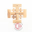 Handmade Jerusalem Wooden Cross - Wall Hangings - Bethlehem Handicrafts