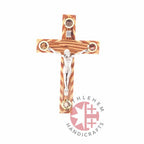 Olive Wooden Crucifix - Wall Hangings - Bethlehem Handicrafts