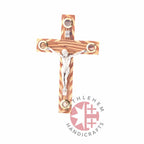 Olive Wooden Crucifix - Wall Hangings - Bethlehem Handicrafts