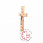 Olive Wood Crucifix with Holy Incense - Wall Hangings - Bethlehem Handicrafts