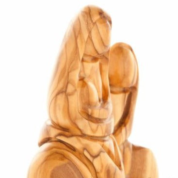 Flight to Egypt's Wood Statue - Statuettes - Bethlehem Handicrafts