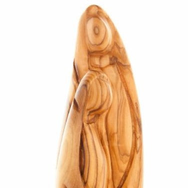 Wood Carved Statue of The Holy Family - Statuettes - Bethlehem Handicrafts