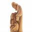 Abstract Olive Wood Holy Family Sculpture Carving - Statuettes - Bethlehem Handicrafts
