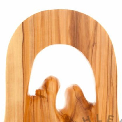 Hand Carved Statue of the Holy Family (Abstract) - Statuettes - Bethlehem Handicrafts