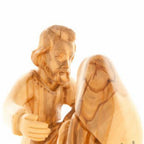 Olive Wood Holy Family Statue - Statuettes - Bethlehem Handicrafts