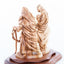 The Flight into Egypt's Carved Wooden Statue - Statuettes - Bethlehem Handicrafts