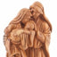 Intimate Holy Family (Olive Wood Statue) - Statuettes - Bethlehem Handicrafts