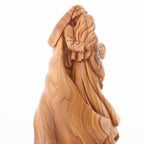 Intimate Holy Family (Olive Wood Statue) - Statuettes - Bethlehem Handicrafts