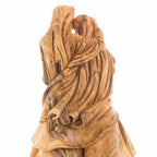Olive Wood Adoring Holy Family Masterpiece Statue - Statuettes - Bethlehem Handicrafts