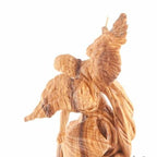 Saint Michael Wooden Hand Carved Sculpture - Specialty - Bethlehem Handicrafts