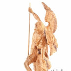 Saint Michael Wooden Hand Carved Sculpture - Specialty - Bethlehem Handicrafts