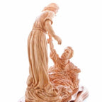 Wooden Statue of Jesus Walking on Water - Statuettes - Bethlehem Handicrafts