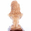 Carved Wooden Bust of Jesus' Head - Statuettes - Bethlehem Handicrafts