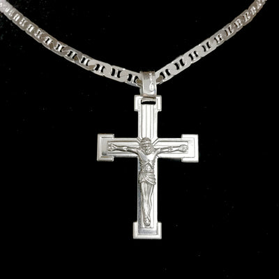 Sterling Silver Crucifix Necklaces - Jewelry - Bethlehem Handicrafts
