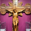 Extra Large Crucifix for Church | Carved Sculpture From Holy Land Olive Wood , Realistic Jesus Christ