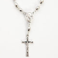 Silver Plated Finger Rosary