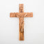 Hand Carved Wall Olive Wood Wall Crucifix 13.8Inches