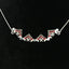 Dark Red Two-Way Magnetic Jerusalem Cross Necklace with Gemstones - Jewelry - Bethlehem Handicrafts