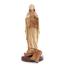 Immaculate Virgin Mary Statue, 11" Olive Wood Carved Art From the Holy Land