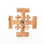 Jerusalem Wall Cross with Sand From Holy Land Olive Wood 