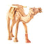 Wooden Camel w/ Harness, 4.7" Hand Carved from Bethlehem