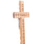Olive Wood Crucifix with 14 Stations of the Cross Engraved Back Made Holy Land Christians Catholic Gift Home Jerusalem 