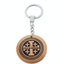 Jerusalem Cross Keychain, Olive Wood