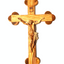 20"  Budded Crucifix and Corpus Hand Carved Olive Wood