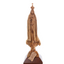 Tall 17 Inch, Virgin Mary Praying Statue |Wooden Statue From the Holy Land
