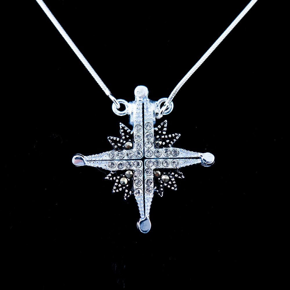 Two-Way Stylish Magnetic Star of Bethlehem Necklace