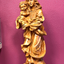 Virgin Mary Holding Jesus Christ Masterpiece Carving Statue from Holy Land Olive Wood, Extra Large 