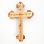 Wall Crucifix with 14 Stations of Cross Engraved on Back Cross 