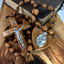 Large Wall Rosary Beads Olive Wood God Bless Our Home 