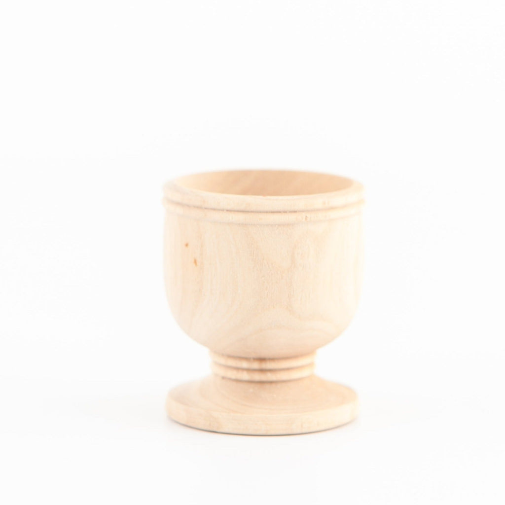 Religious gift from Bethlehem hand made in the Holy Land, side angle of the olive wood sculpture