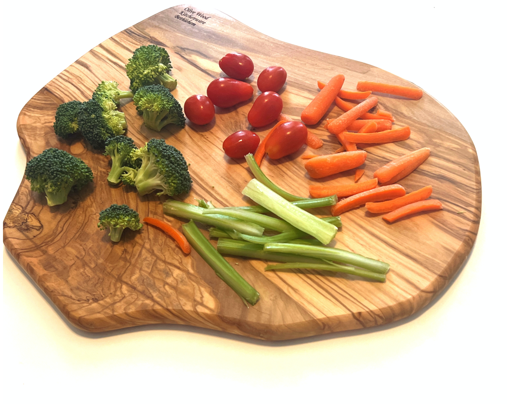 Wooden Cutting Board Made From Olive Wood 