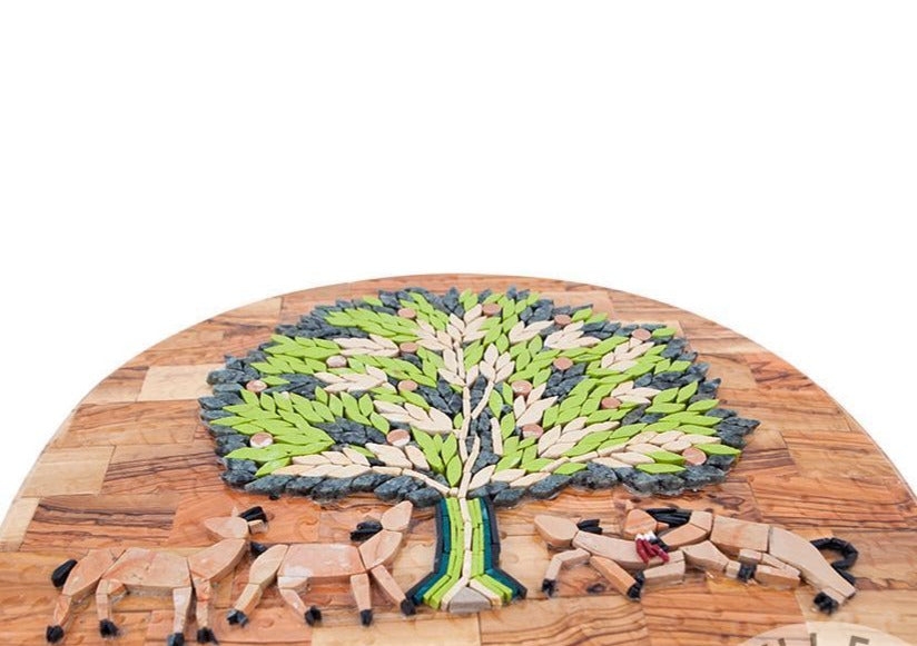 Wood Carved Tree of Life 's Wall Hanging - Wall Hangings - Bethlehem Handicrafts