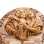 Olive Wood Holy Family Wall Hanging Plaque with Holy Incense - Wall Hangings - Bethlehem Handicrafts