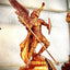 Archangel Raphael Masterpiece, 15" Wooden Sculpture from Holy Land