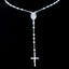Sterling Silver Rosary Necklace (L) - Jewelry - Bethlehem Handicrafts
