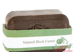 Pure olive oil soap from Nablus Holy Land, side angle of the olive oil soap sculpture
