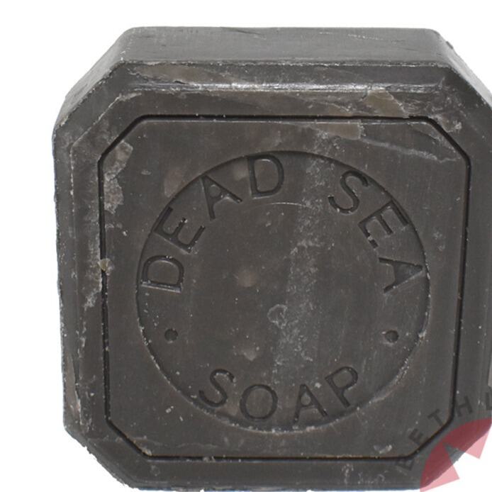 Pure olive oil soap from Nablus Holy Land, three quarter view of the religious piece