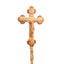 Olive Wood Processional Cross/Crucifix - Specialty - Bethlehem Handicrafts