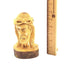 Jesus Christ Bust Carving, 5.9" Carving from Holy Land Olive Wood