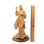 Jesus Christ "Divine Mercy" Statue, 13.2" Holy Land Olive Wood Carving